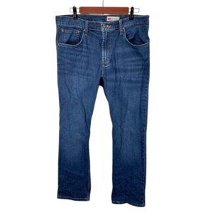 Wrangler‎ Premium Slim Straight Jeans Men’s 34x30 Blue Denim Classic Fit 92SSWDX